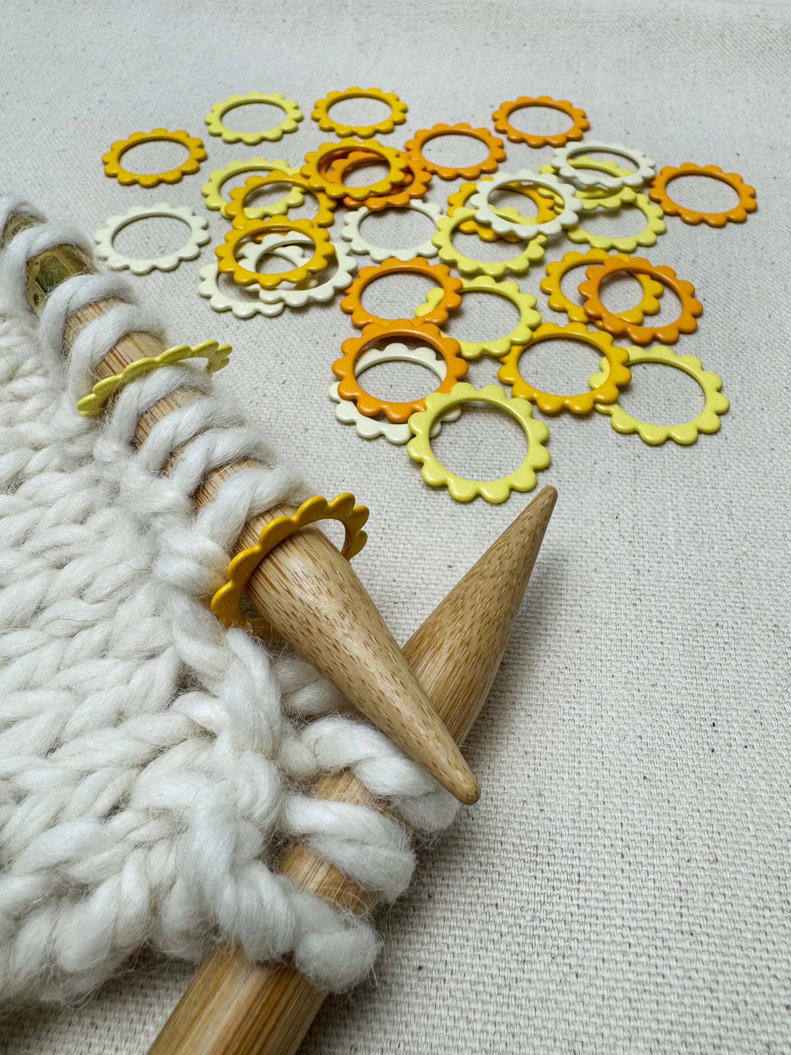 Extra Large Flower Stitch Markers
