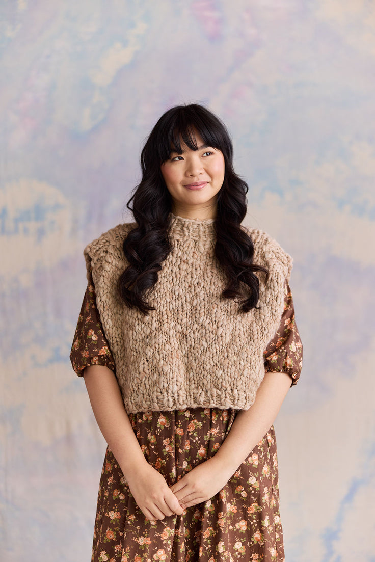 Feeling Groovy Side Tie Vest Pattern