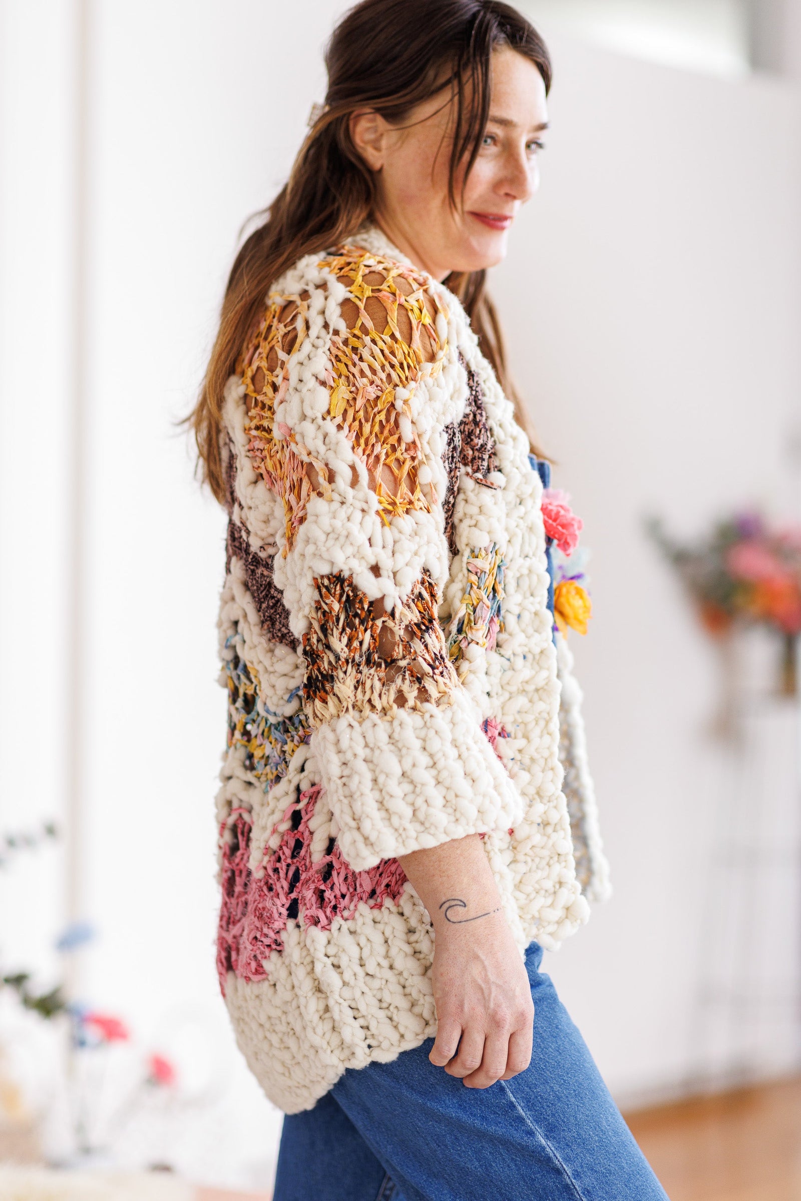 Garden Party Sweater Pattern