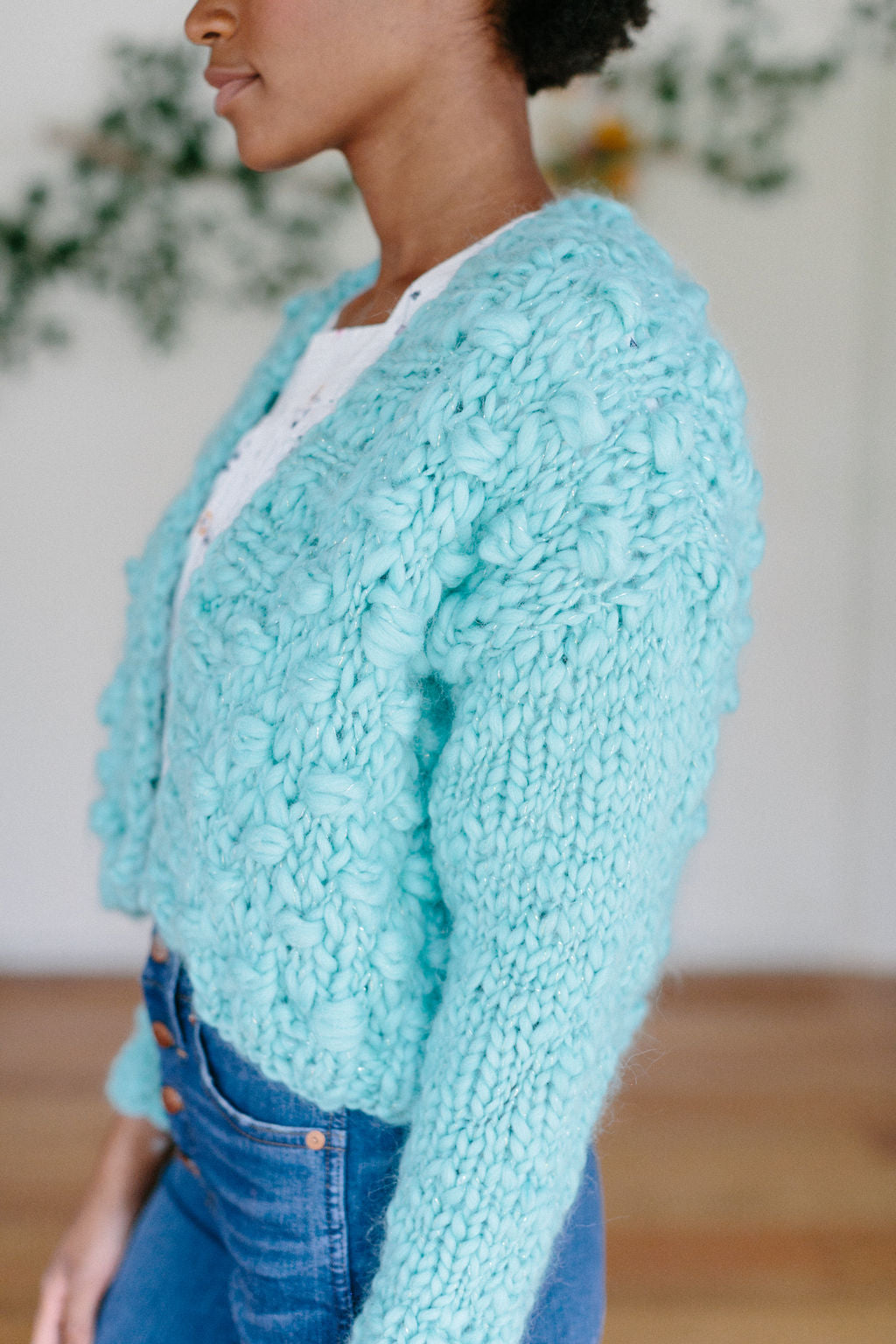 Snowfall Bobble Cardi Class