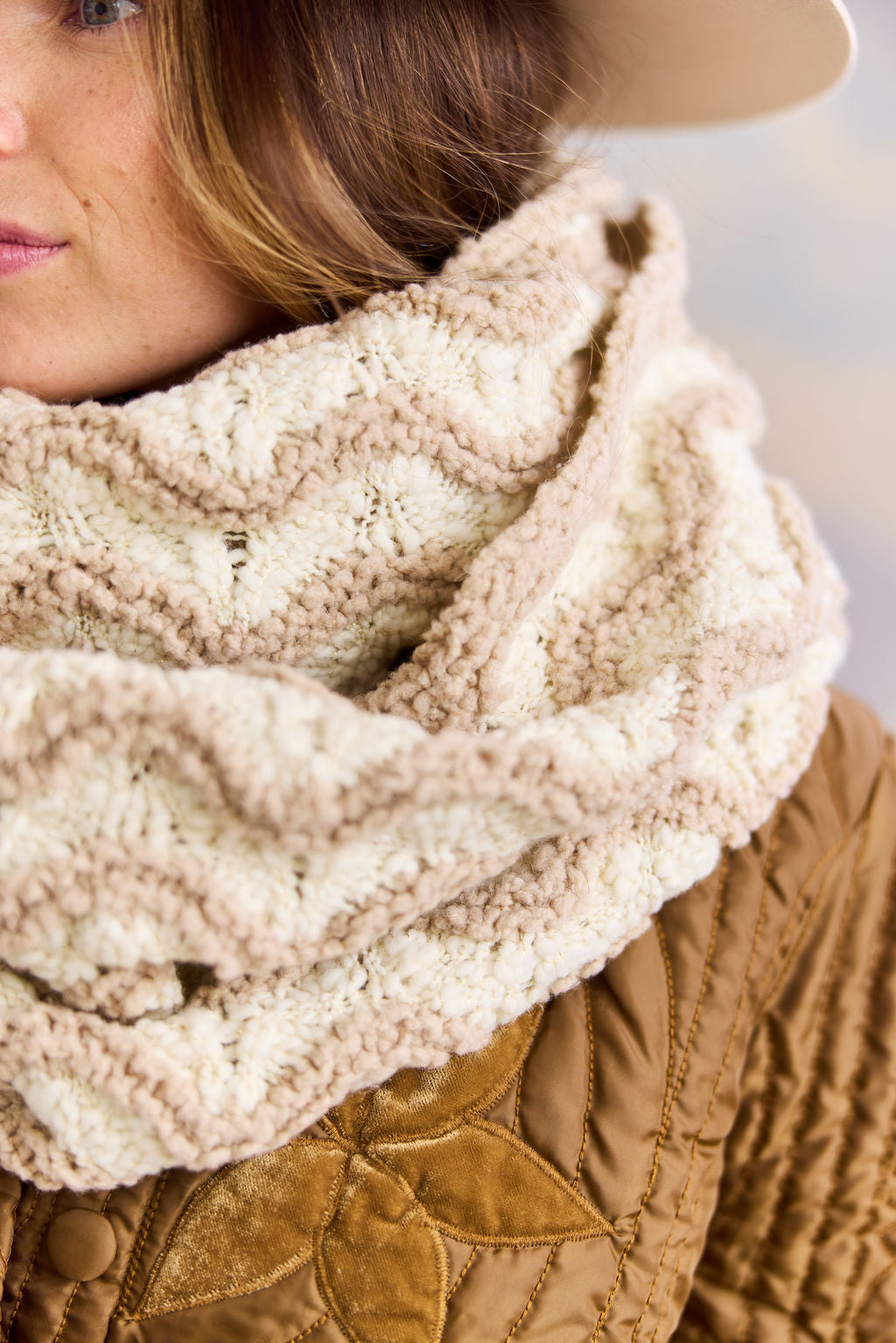 Take Me West Cowl Pattern