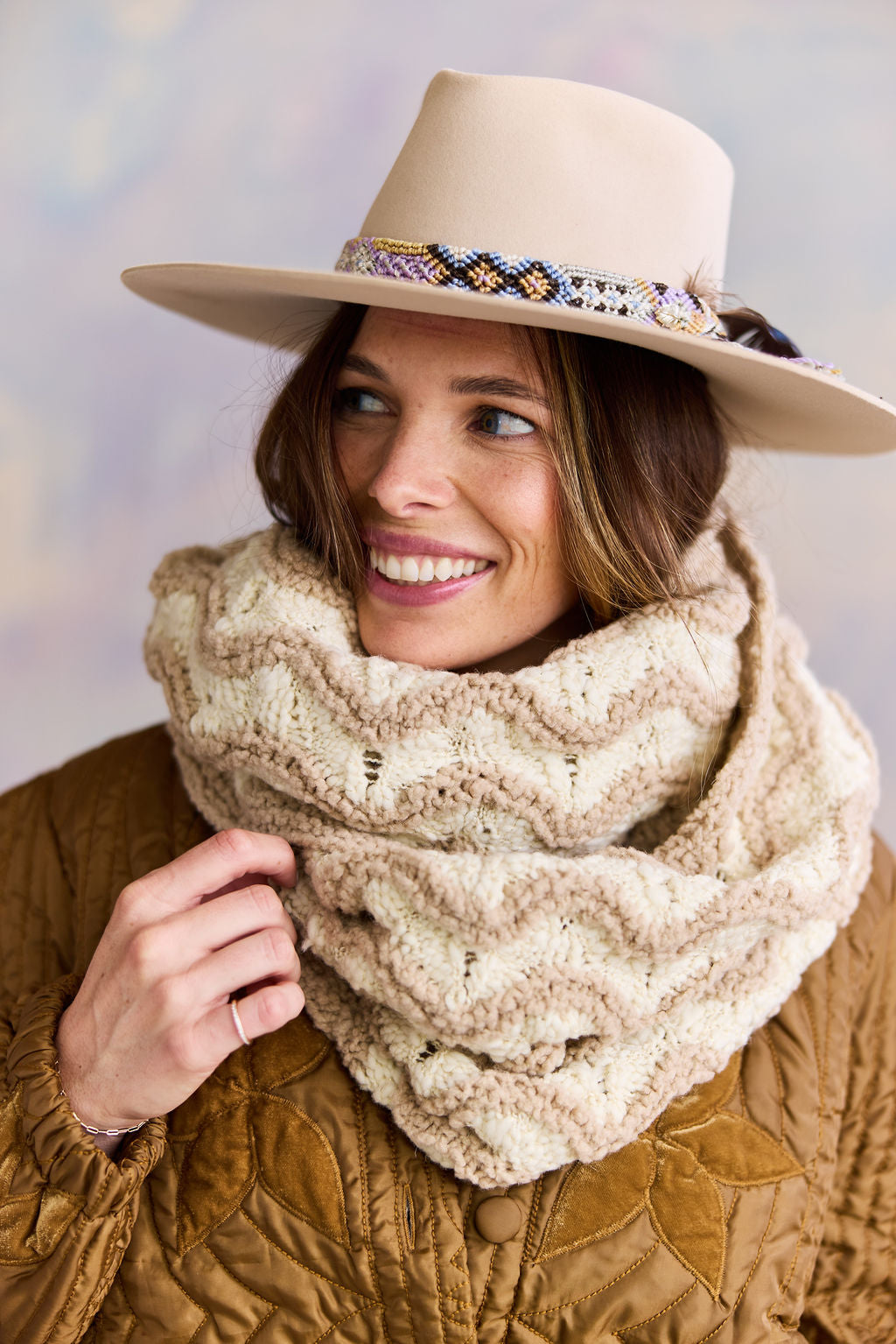 Take Me West Cowl Pattern