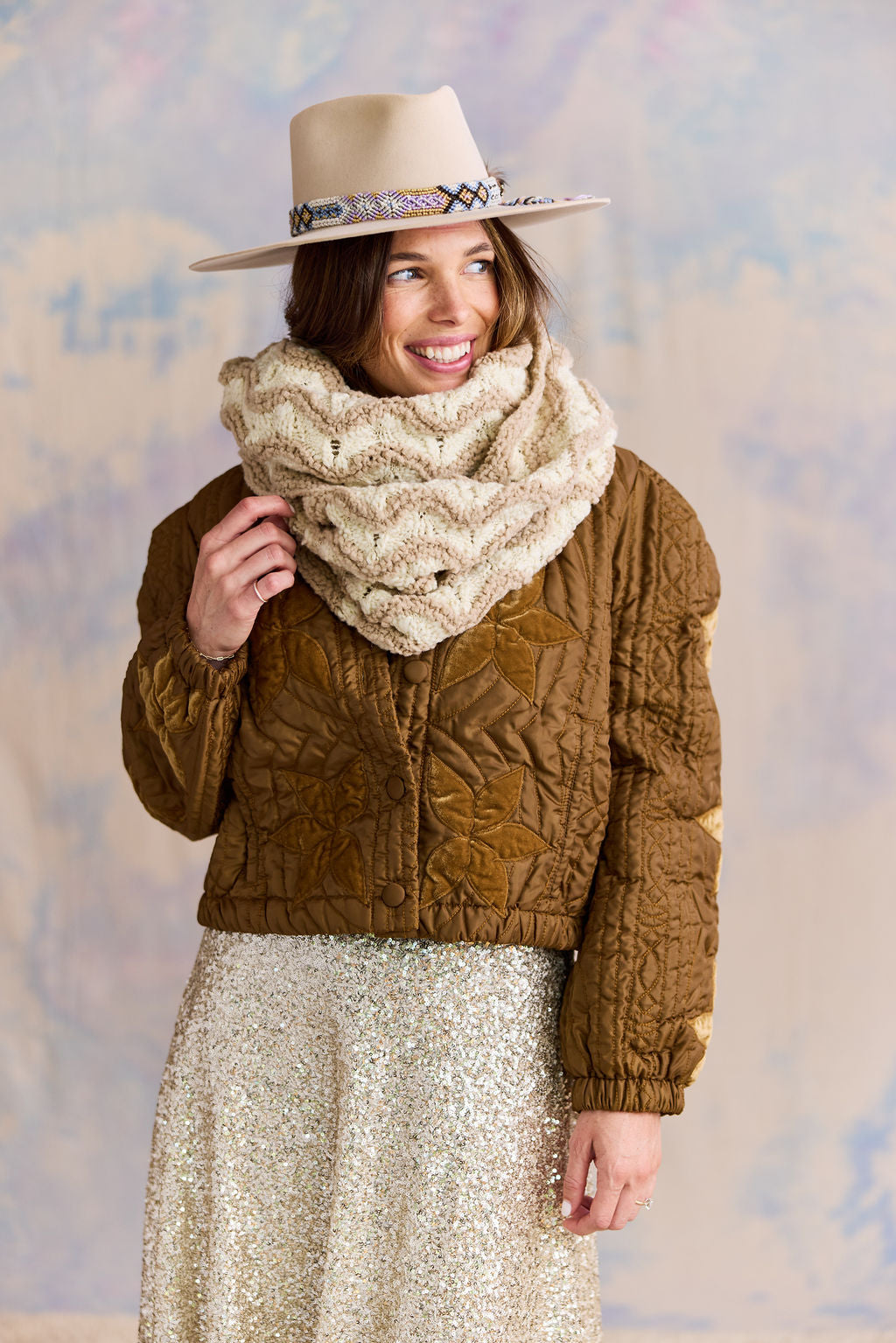 Take Me West Cowl Pattern