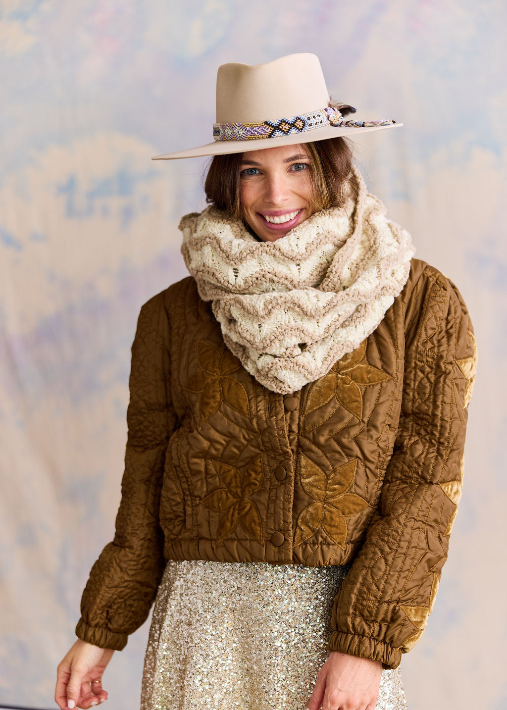 Take Me West Cowl Pattern