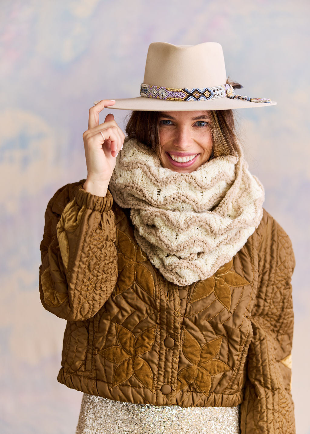 Take Me West Cowl Pattern