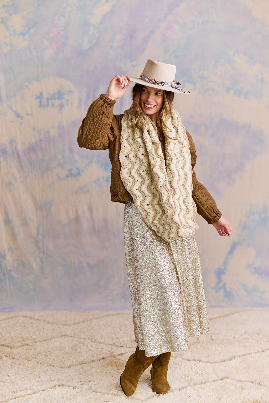 Take Me West Cowl Pattern