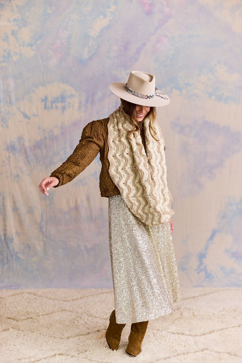 Take Me West Cowl Pattern