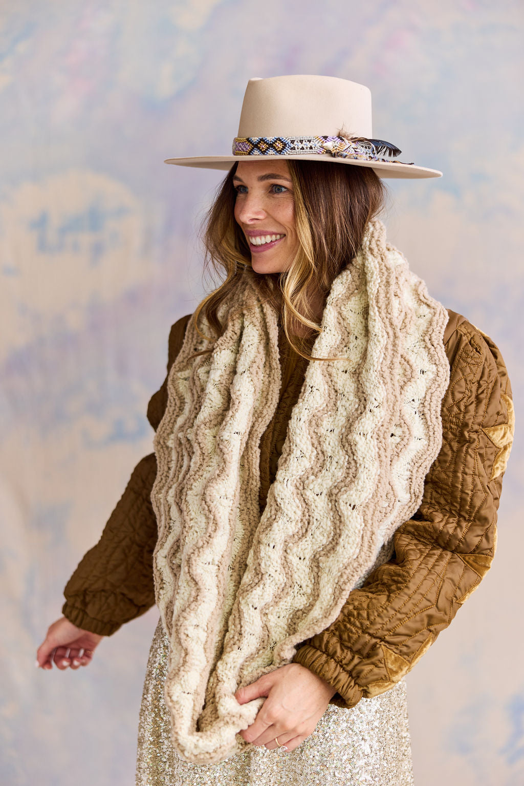 Take Me West Cowl Pattern