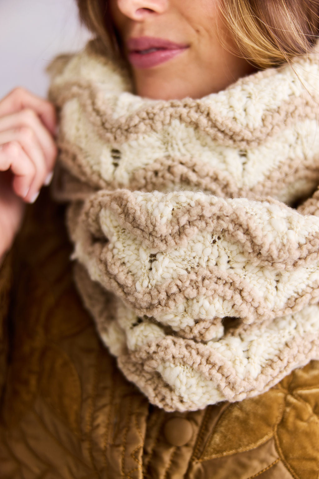 Take Me West Cowl Pattern