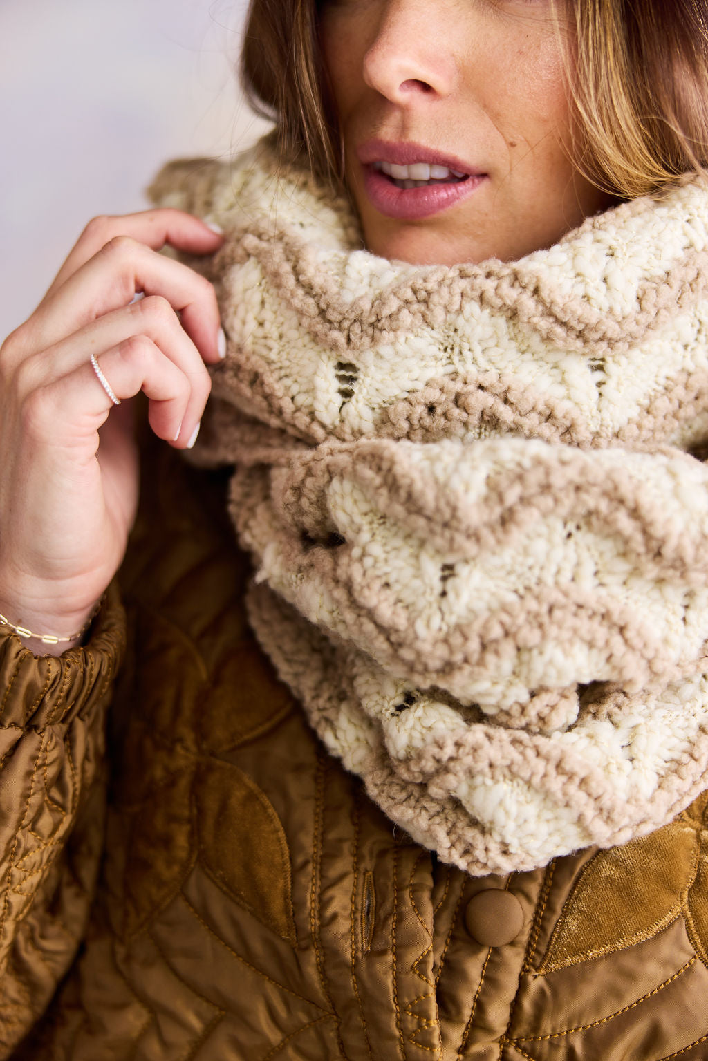 Take Me West Cowl Pattern