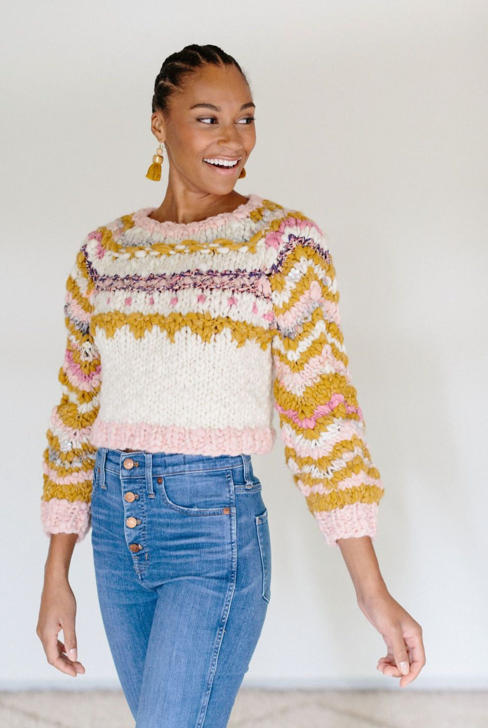 Top down fair on sale isle sweater pattern