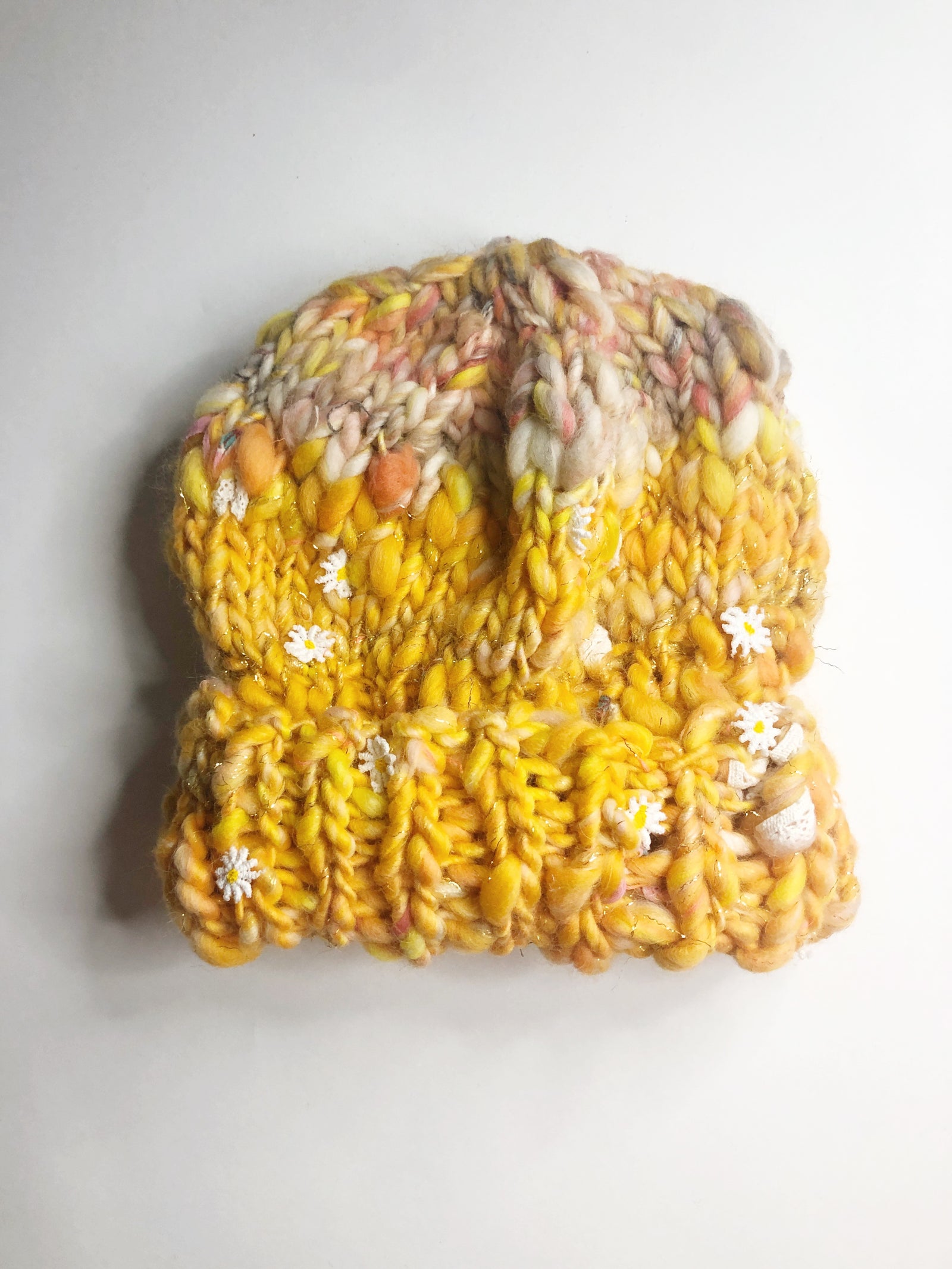 Daisy Chain Beanie Pattern