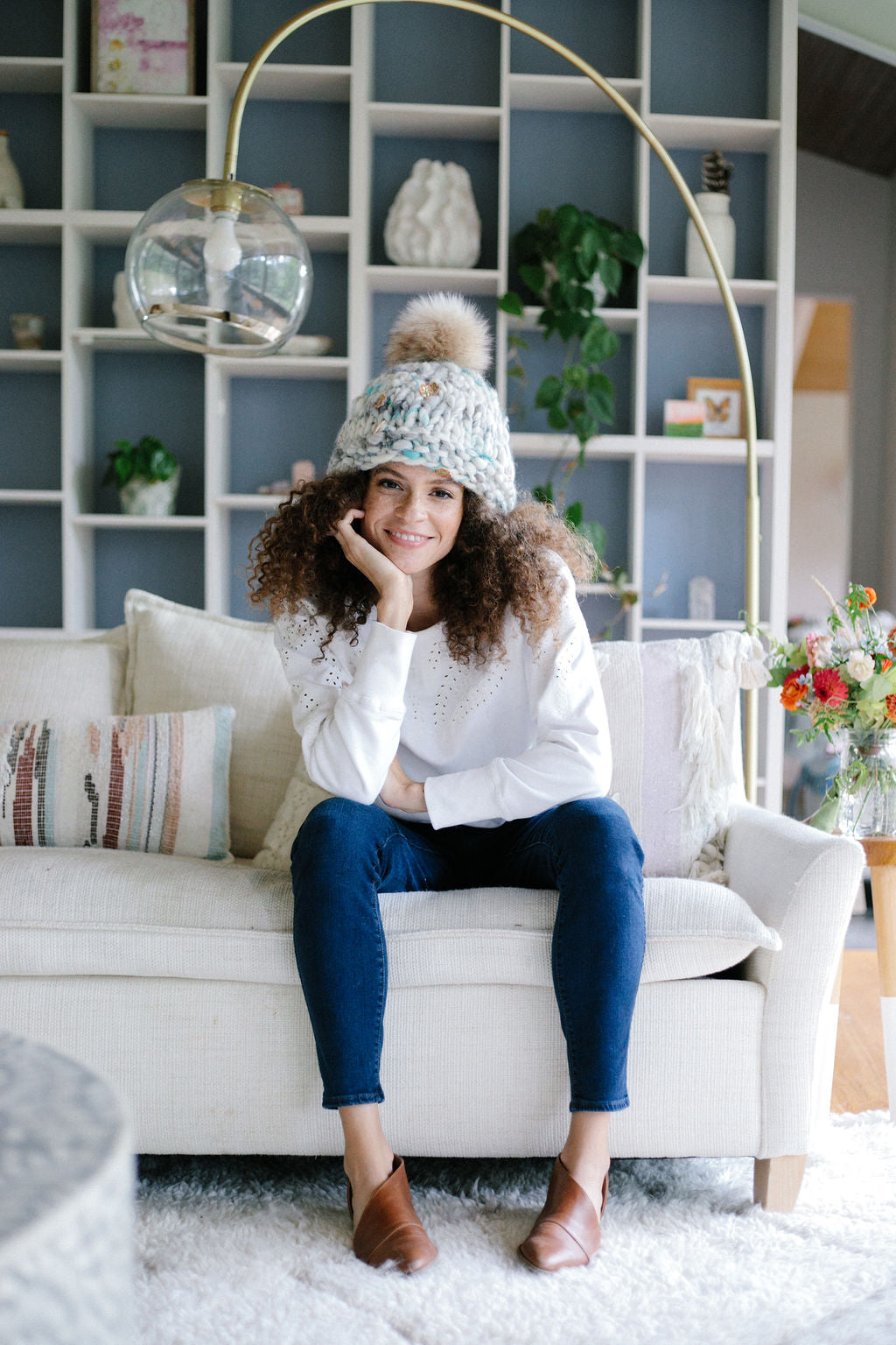 In Bloom Beanie Hat Pattern - Knit Collage