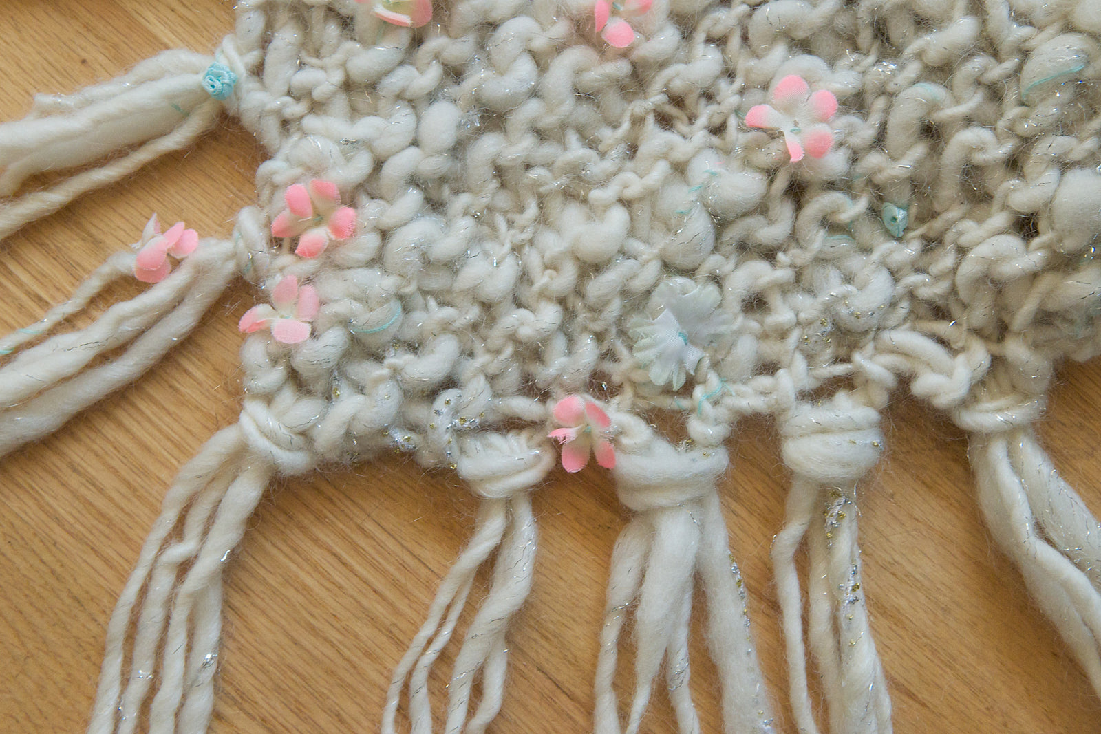 Knit Collage Keep Me Cozy Fringe Cowl