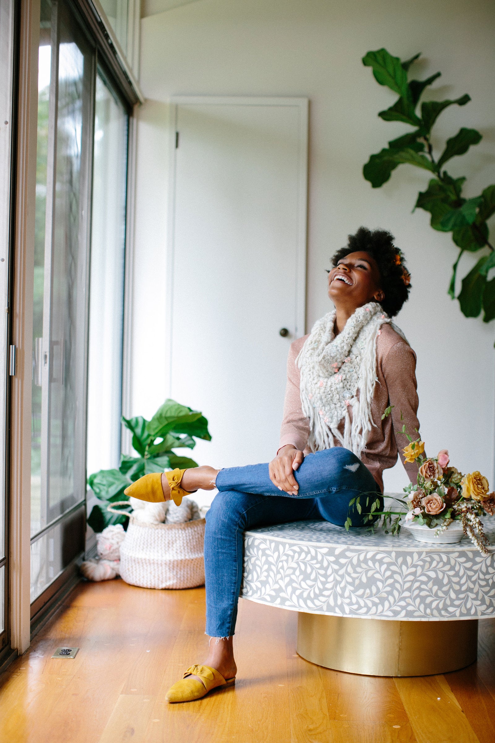 Knit Collage Keep Me Cozy Fringe Cowl Knitting Pattern