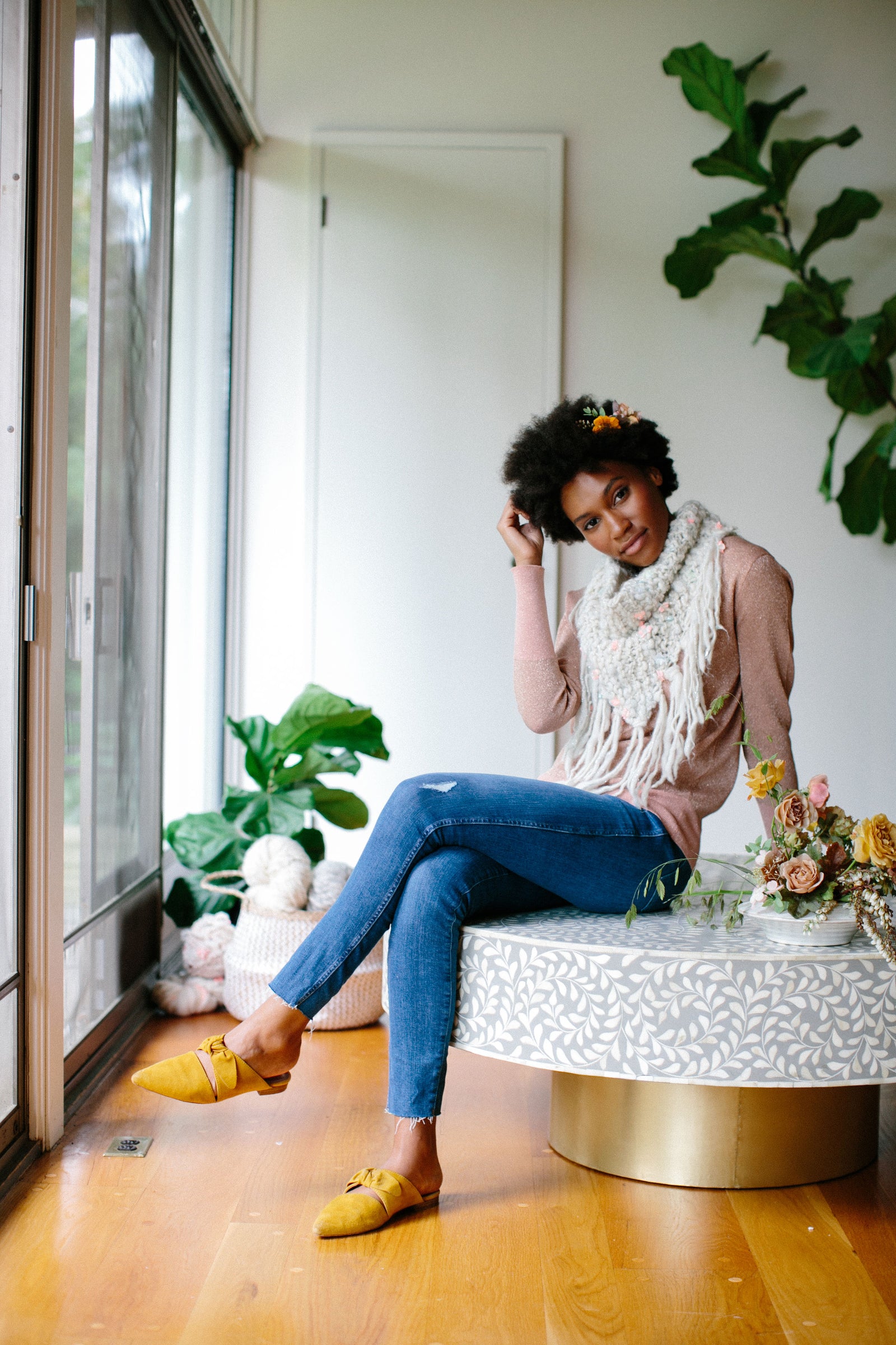 Knit Collage Keep Me Cozy Fringe Cowl Knitting Pattern