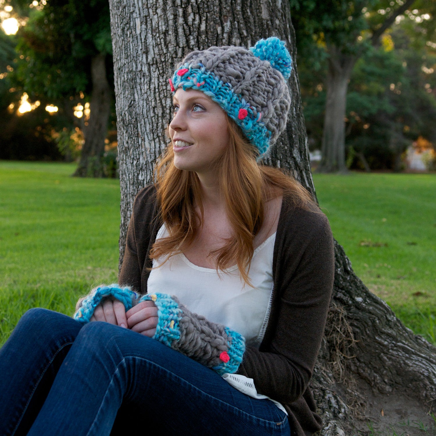 Winter Wonderland Hat & Glove Knit Patterns