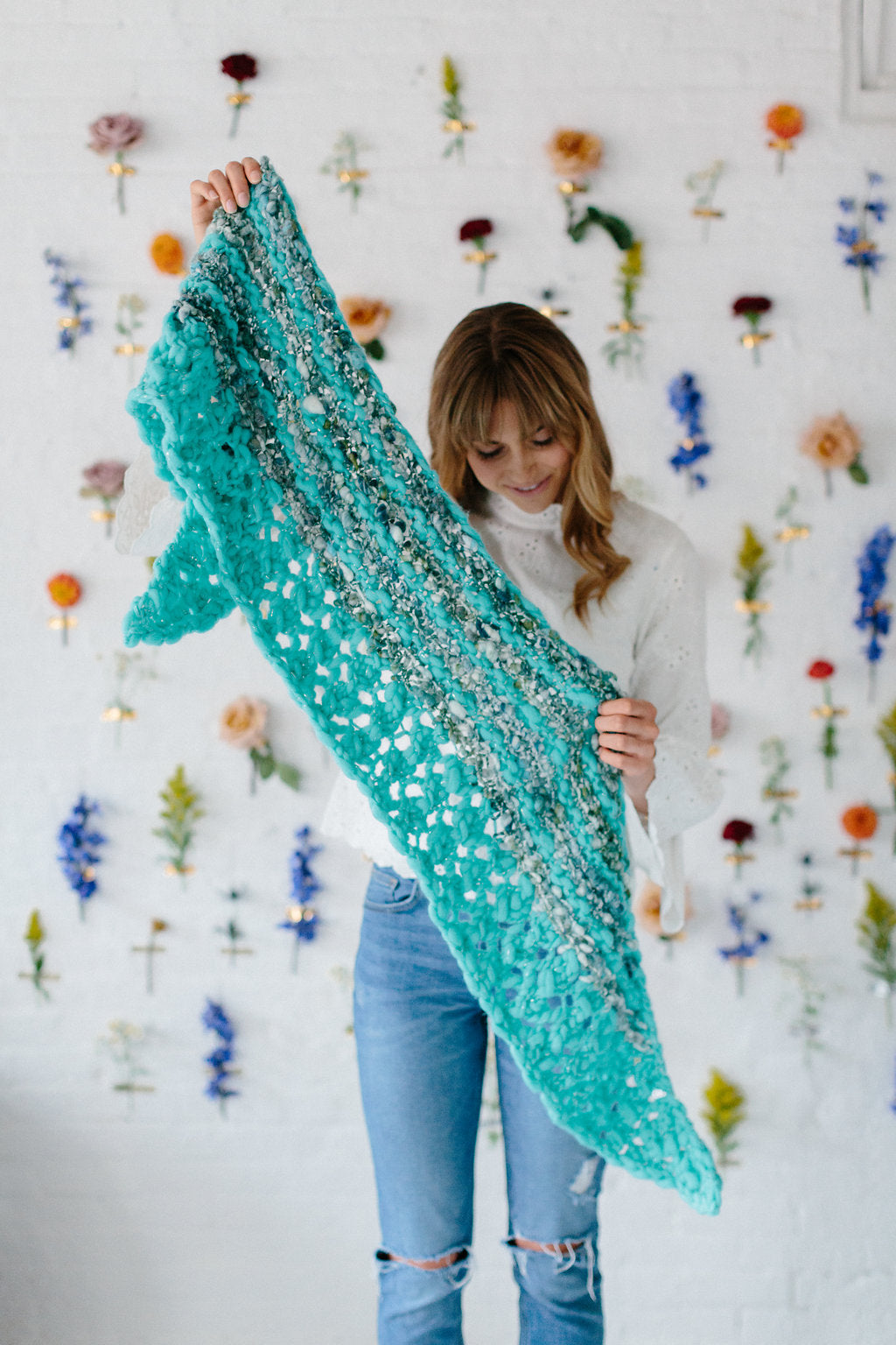 Knit Collage Amulet Shawl Knitting Pattern