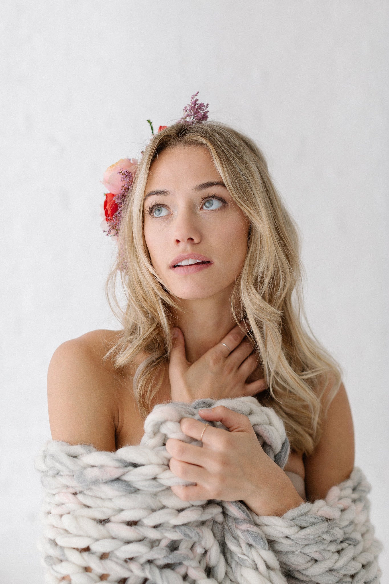 Knit Collage Chunky Cozy Companion Blanket Knitting Pattern