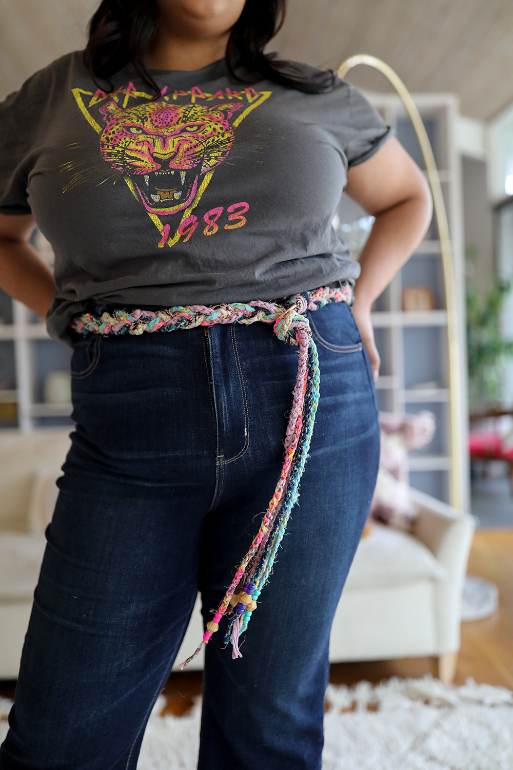 Crochet Braided Cord Tutorial - Crochet Belts, Necklaces