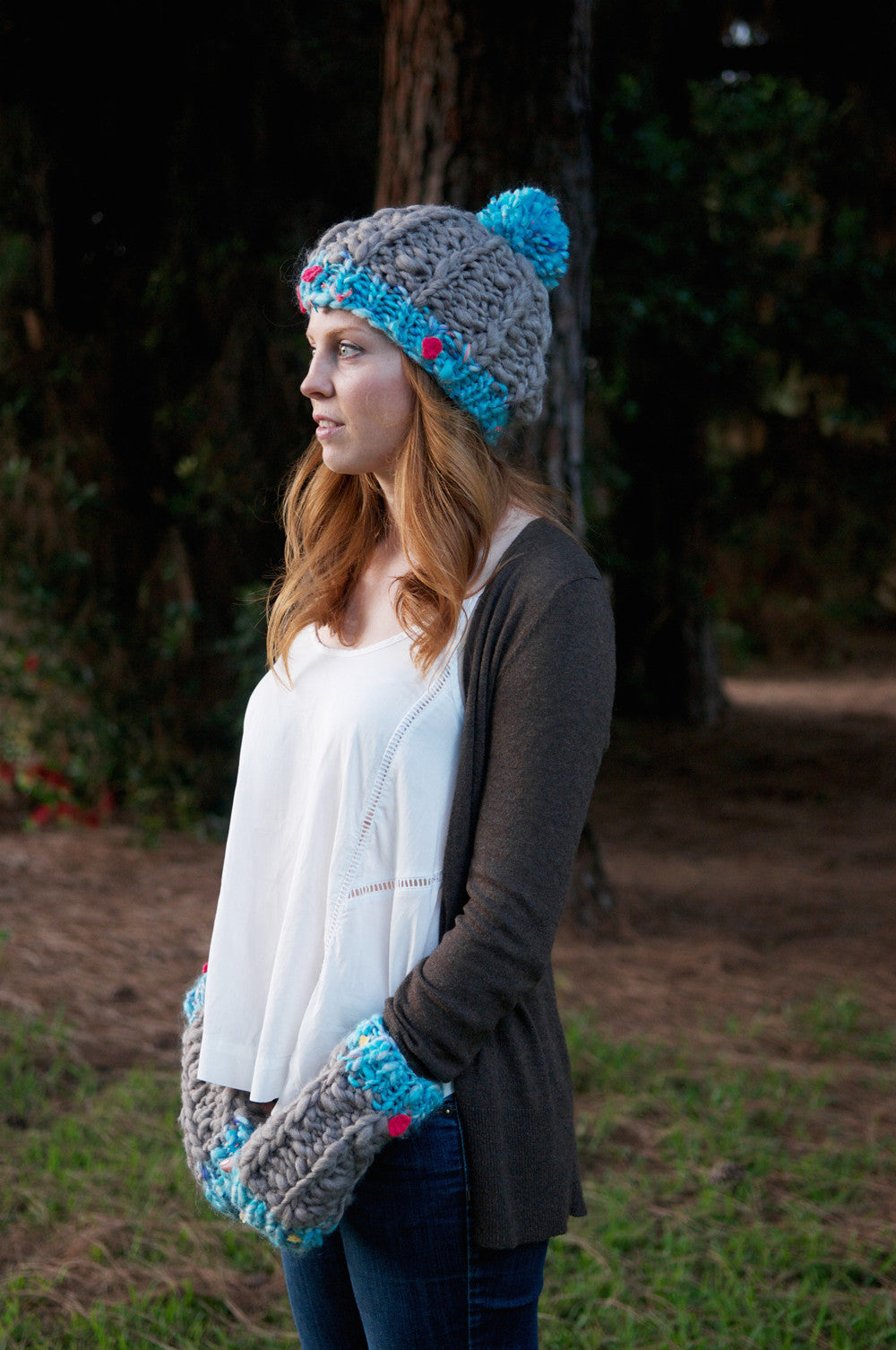 Winter Wonderland Hat & Glove Knit Patterns
