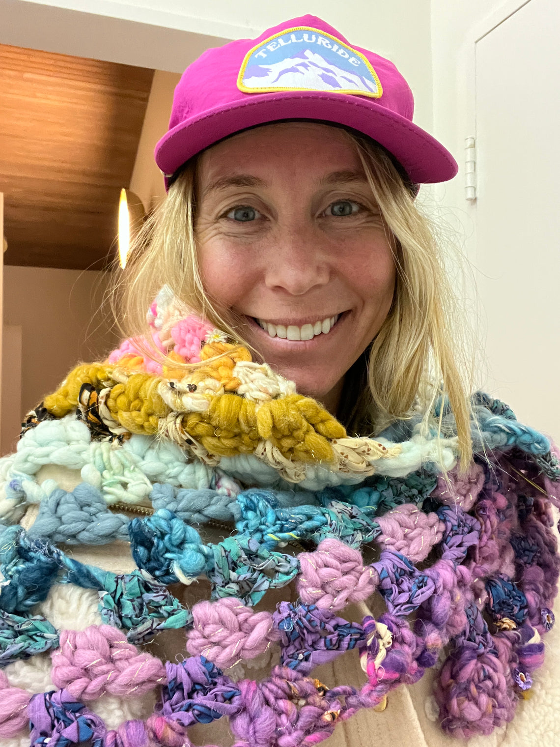 Le Triangle Granny: Knit Collage Style