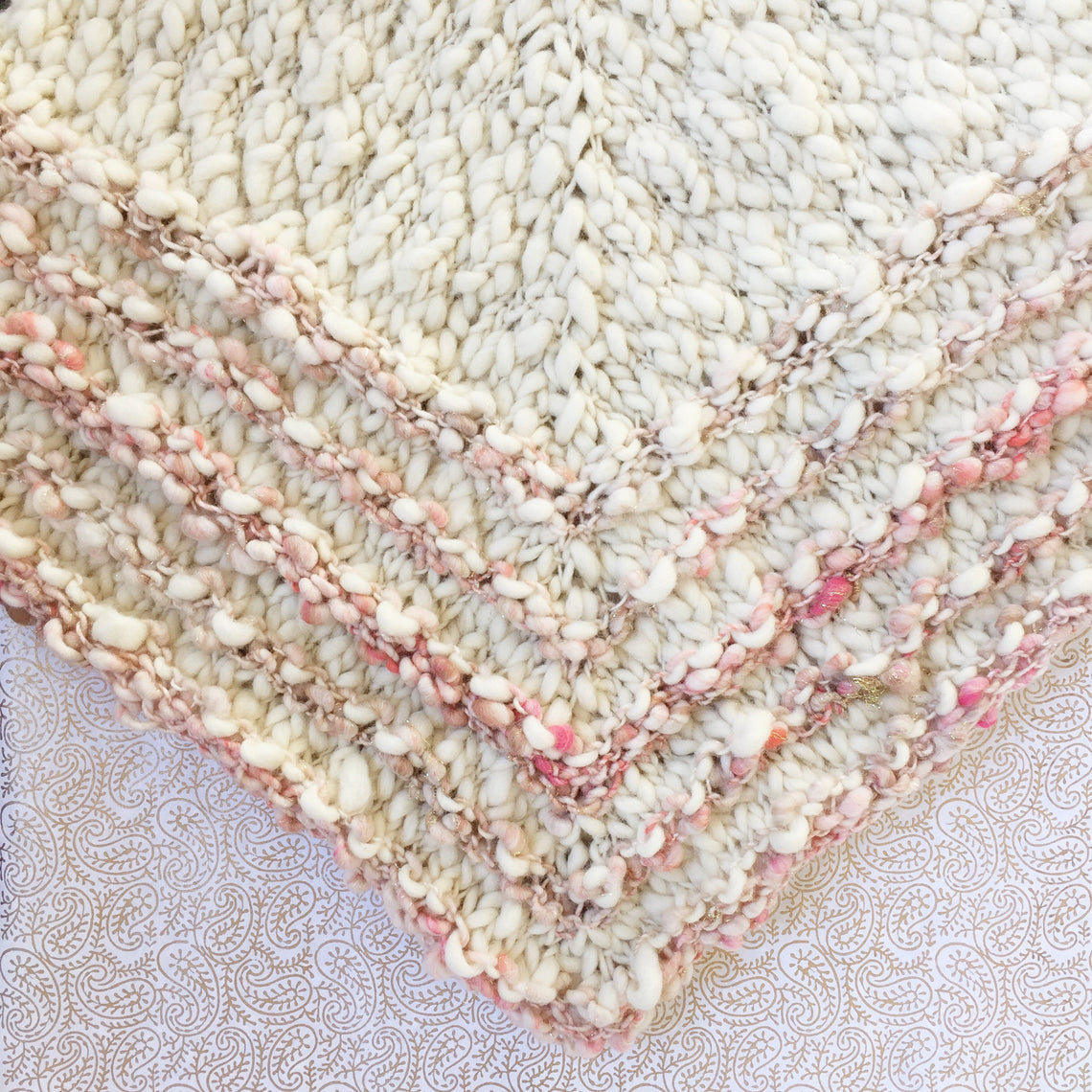 Knitalong week 4 ~ Rustic Handspun Poncho