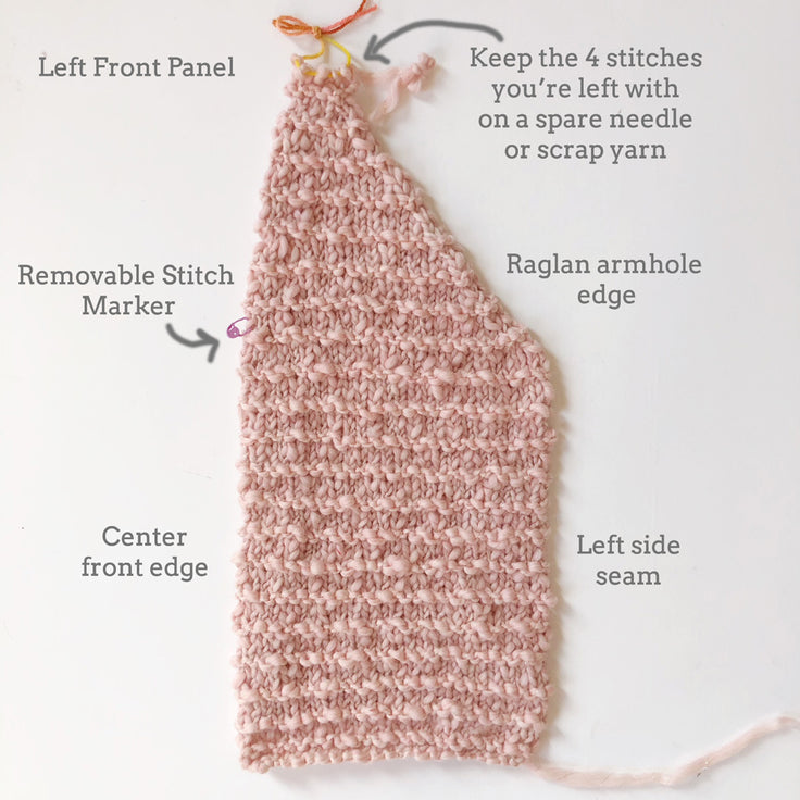 Snowcap Cardi ~ Week 3