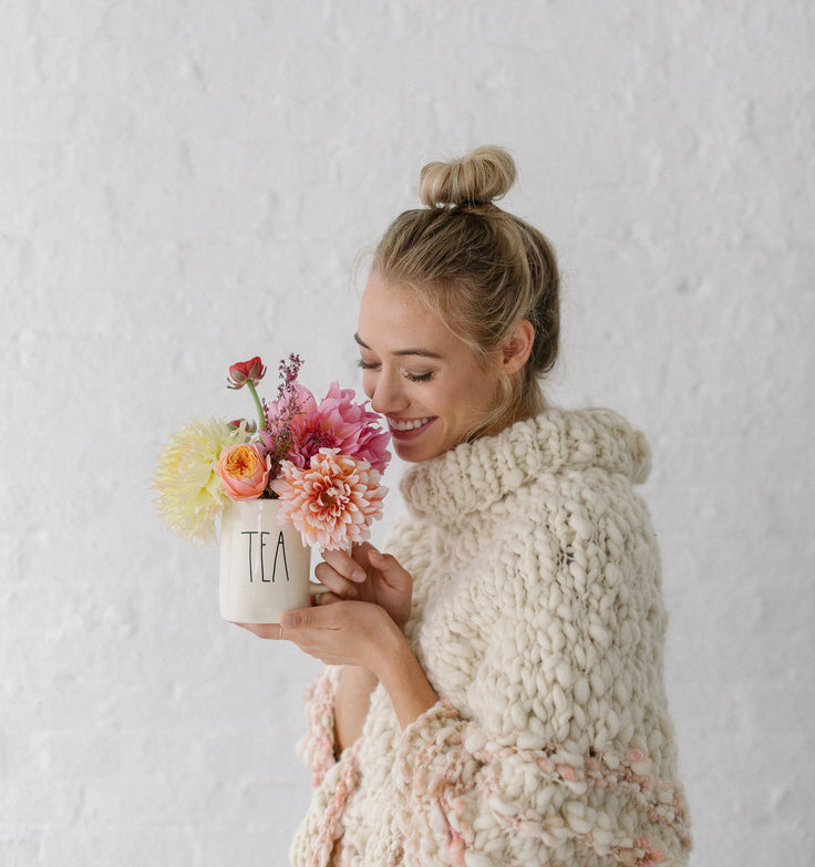 Knitalong Week one ~ Rustic Handspun Poncho