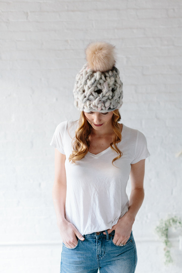 Snow Day Hat & Cowl Patterns and Vogue Knitting Live
