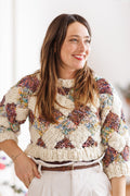 Harley 2.0 Sweater ~ French Vanilla / Waterfall Sample 26