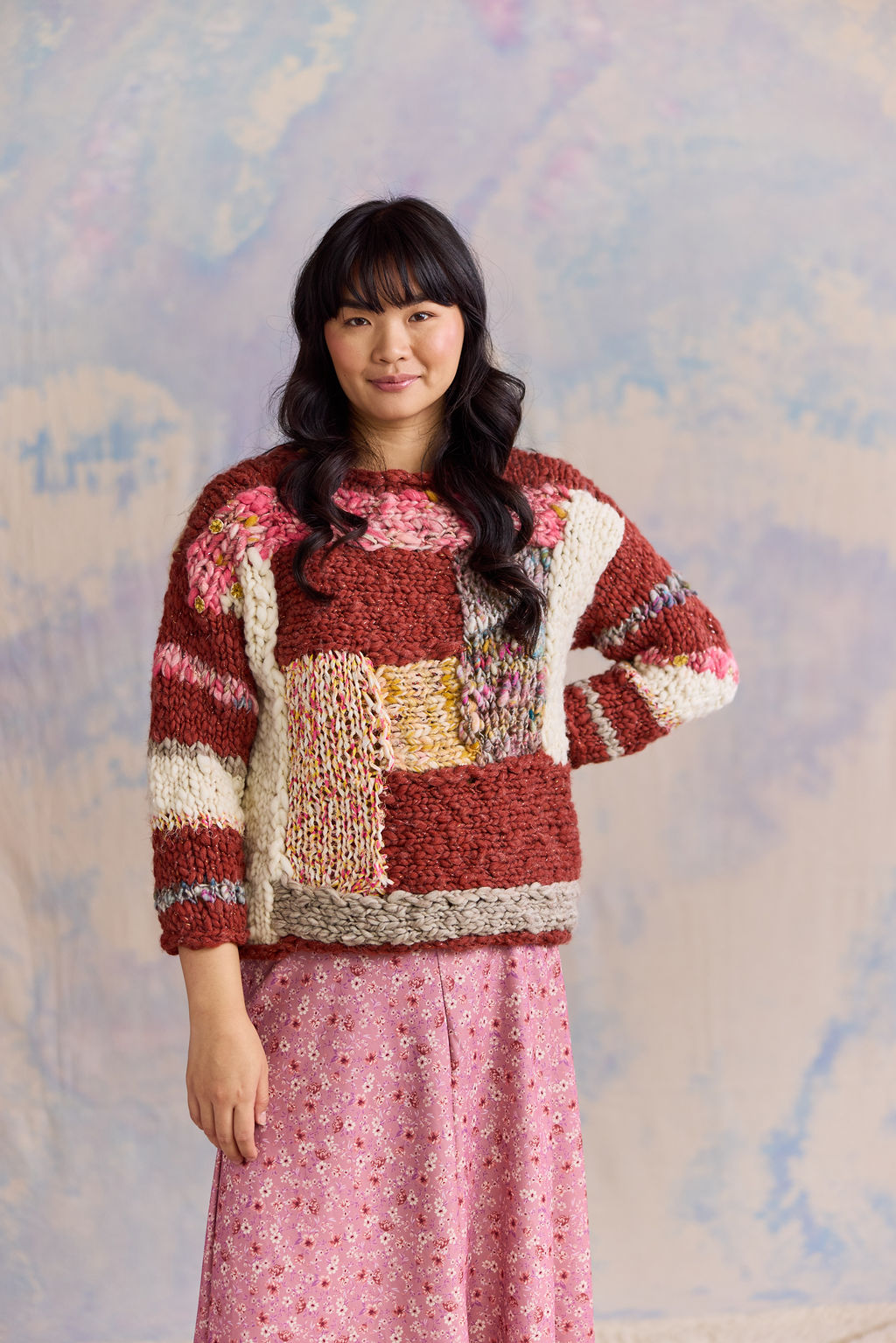 Log Cabin Sweater Kit