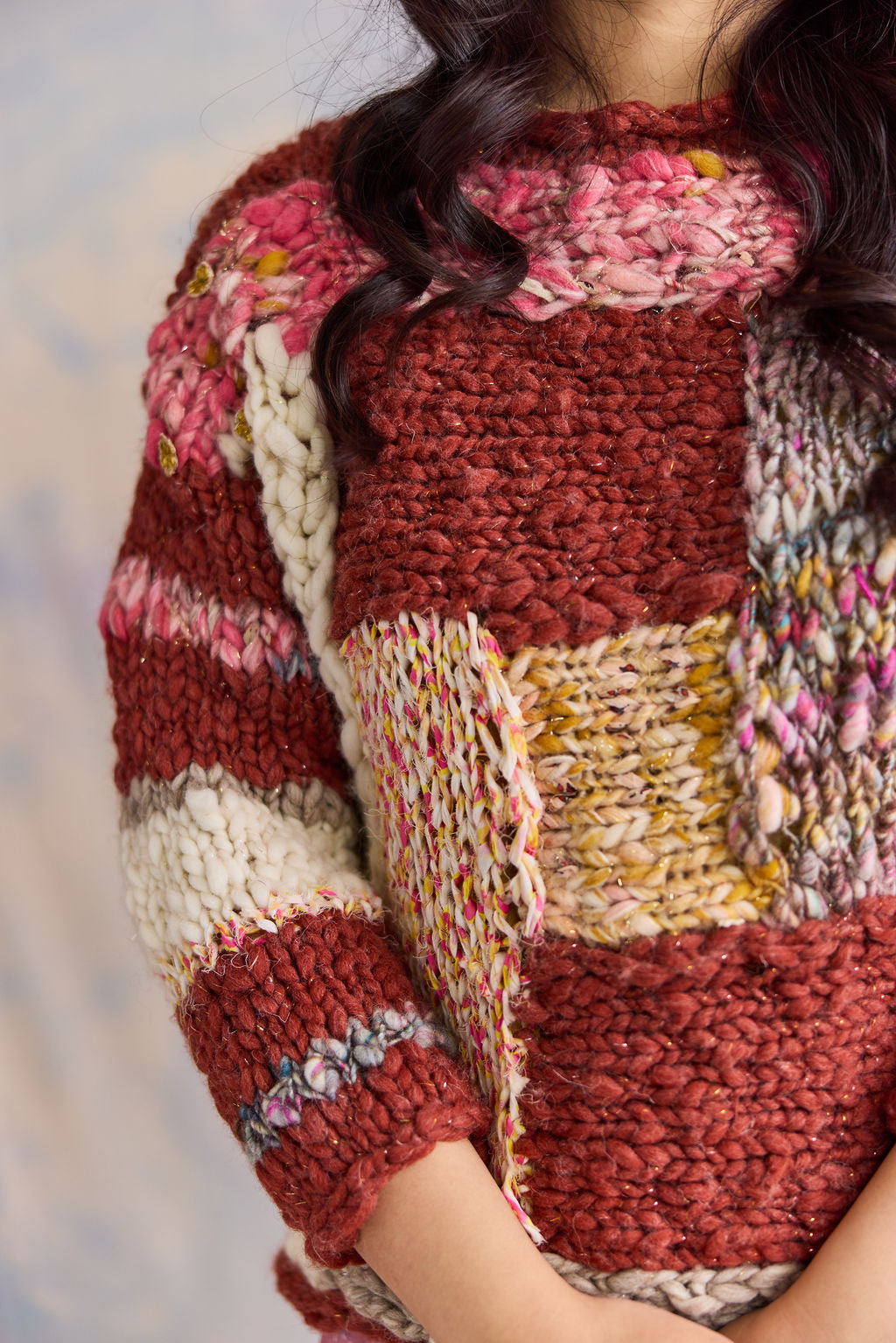 Log Cabin Sweater Kit