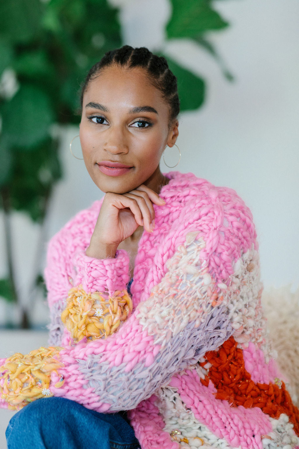 Modern Art Cardi Pattern – Knit Collage