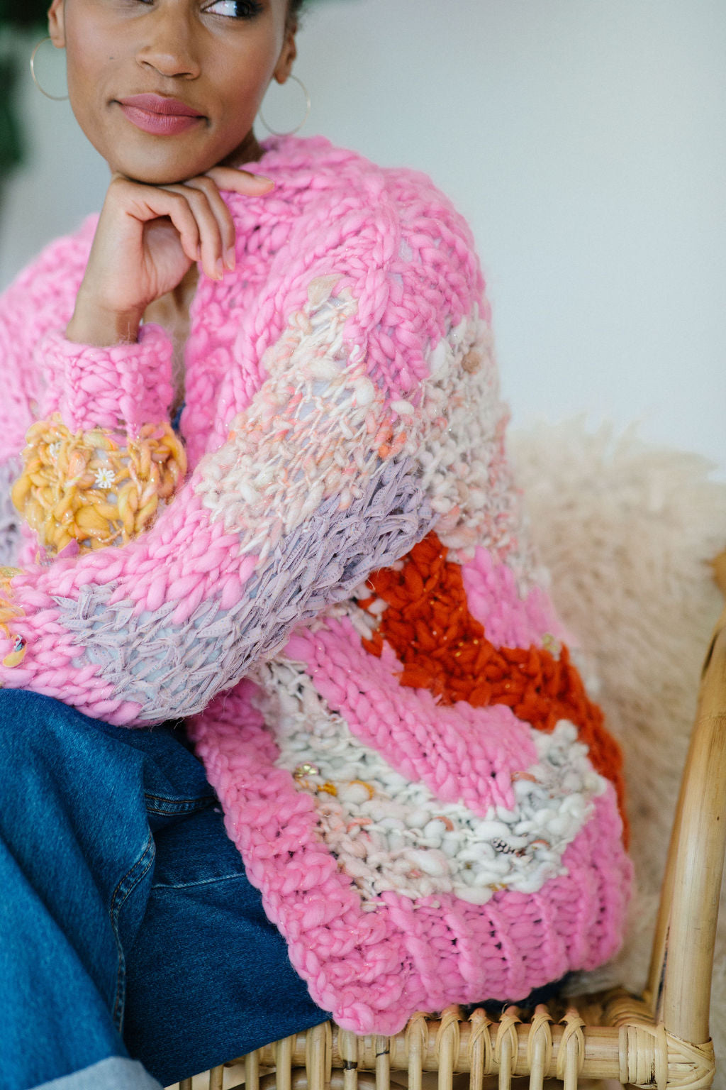 Modern Art Cardi Pattern – Knit Collage