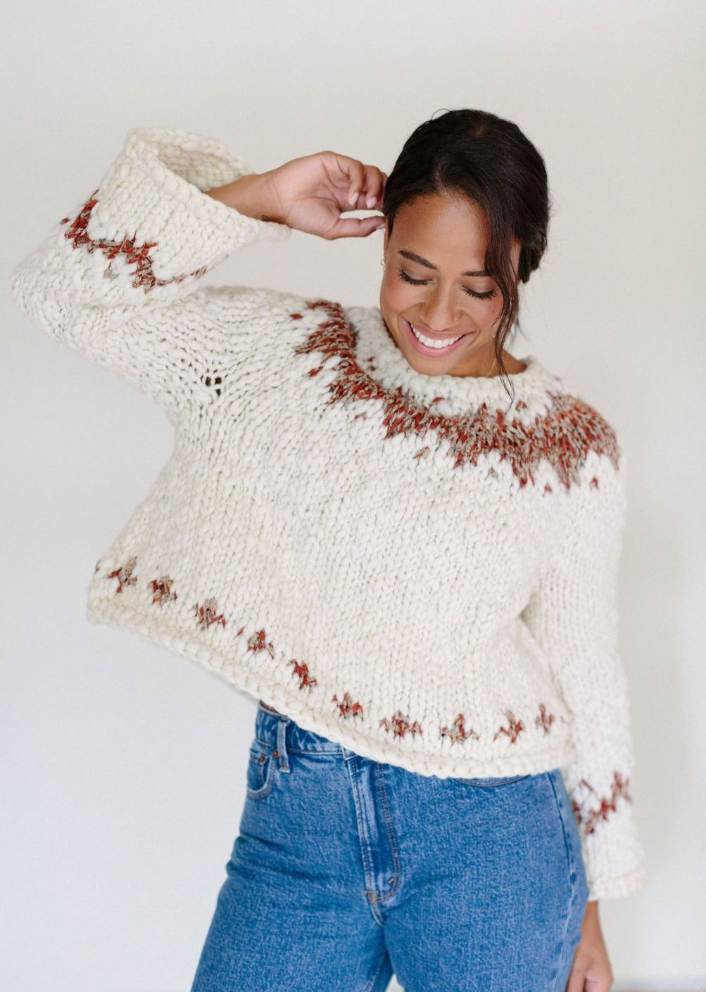 Exhale Sweater Pattern – Knit Collage