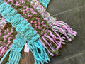 Adventure Scarf ~ True Olive / Blue My Mind Sample 63