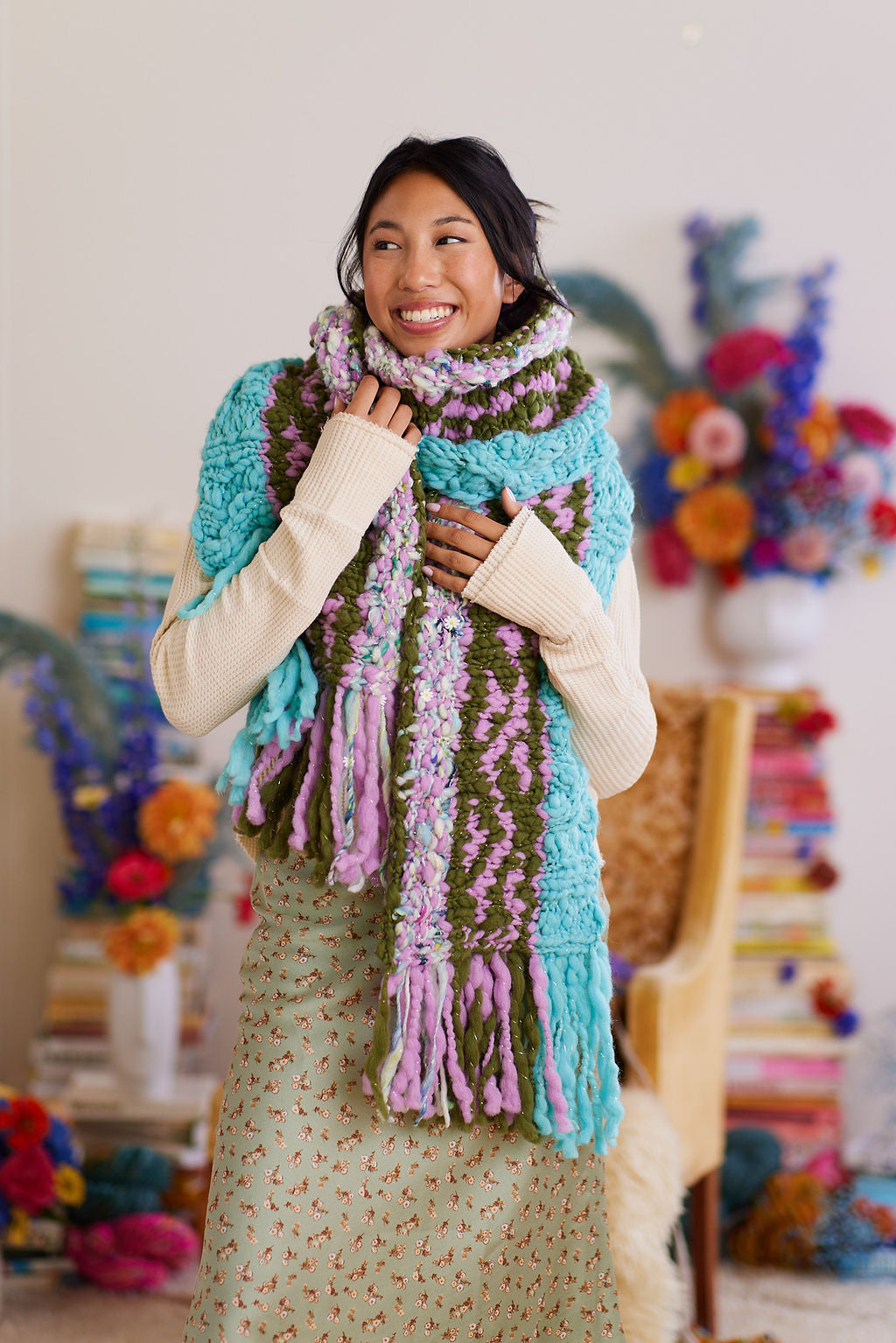 Adventure Scarf Pattern – Knit Collage