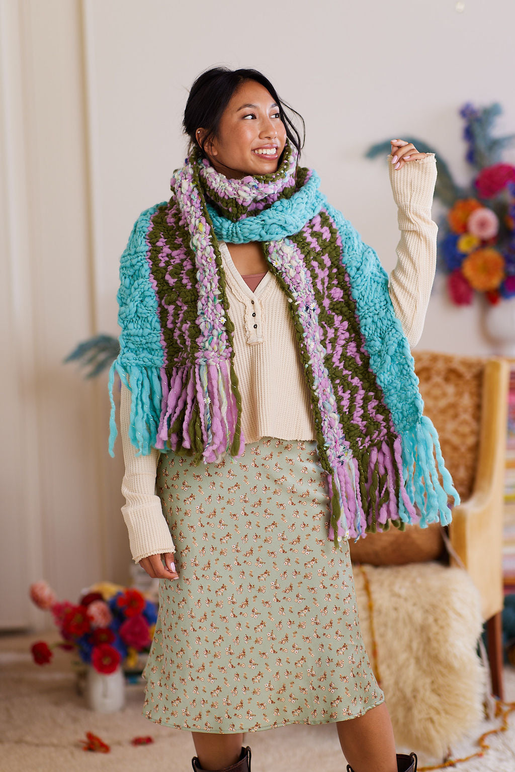 Adventure Scarf Pattern – Knit Collage