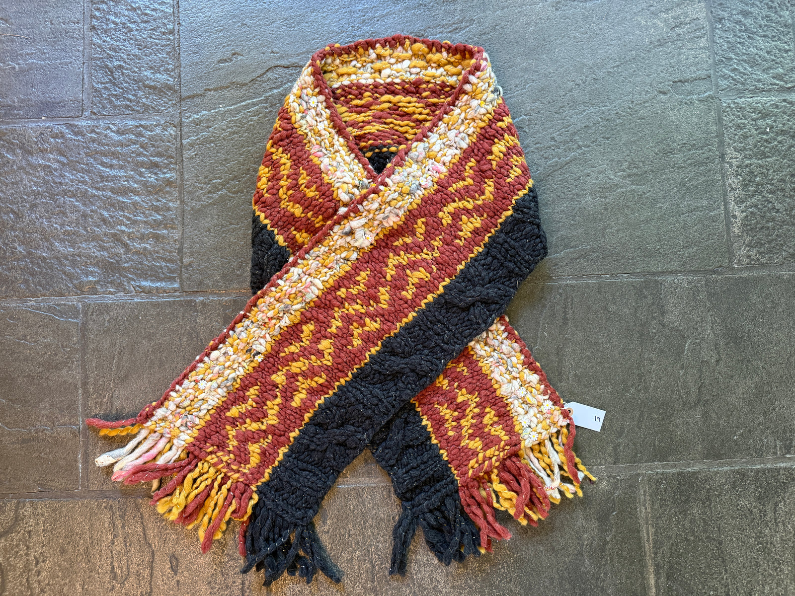 Adventure Scarf ~ Sedona / Graphite Sample 61