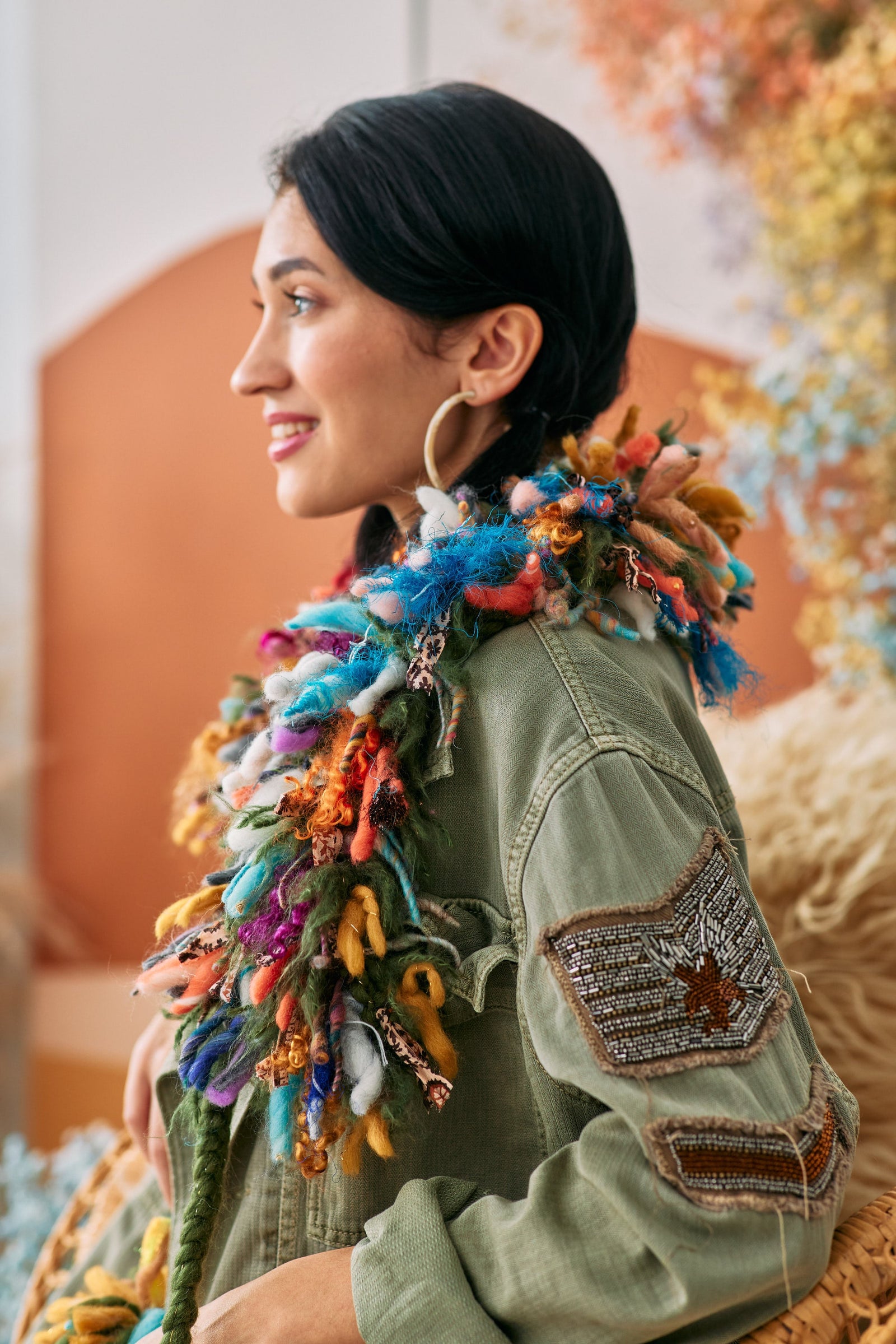 Amazing sideview of the Almost Collar Pattern
