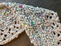 Amulet Shawl ~ Fog Heather / Chasing Rainbows Sample 52