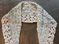 Amulet Shawl ~ Fog Heather / Chasing Rainbows Sample 52