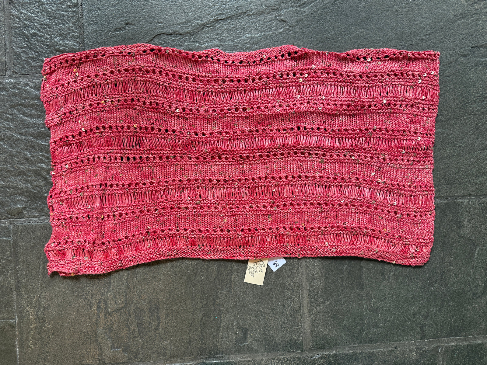 Andromeda Top ~ Antique Coral Sample 88