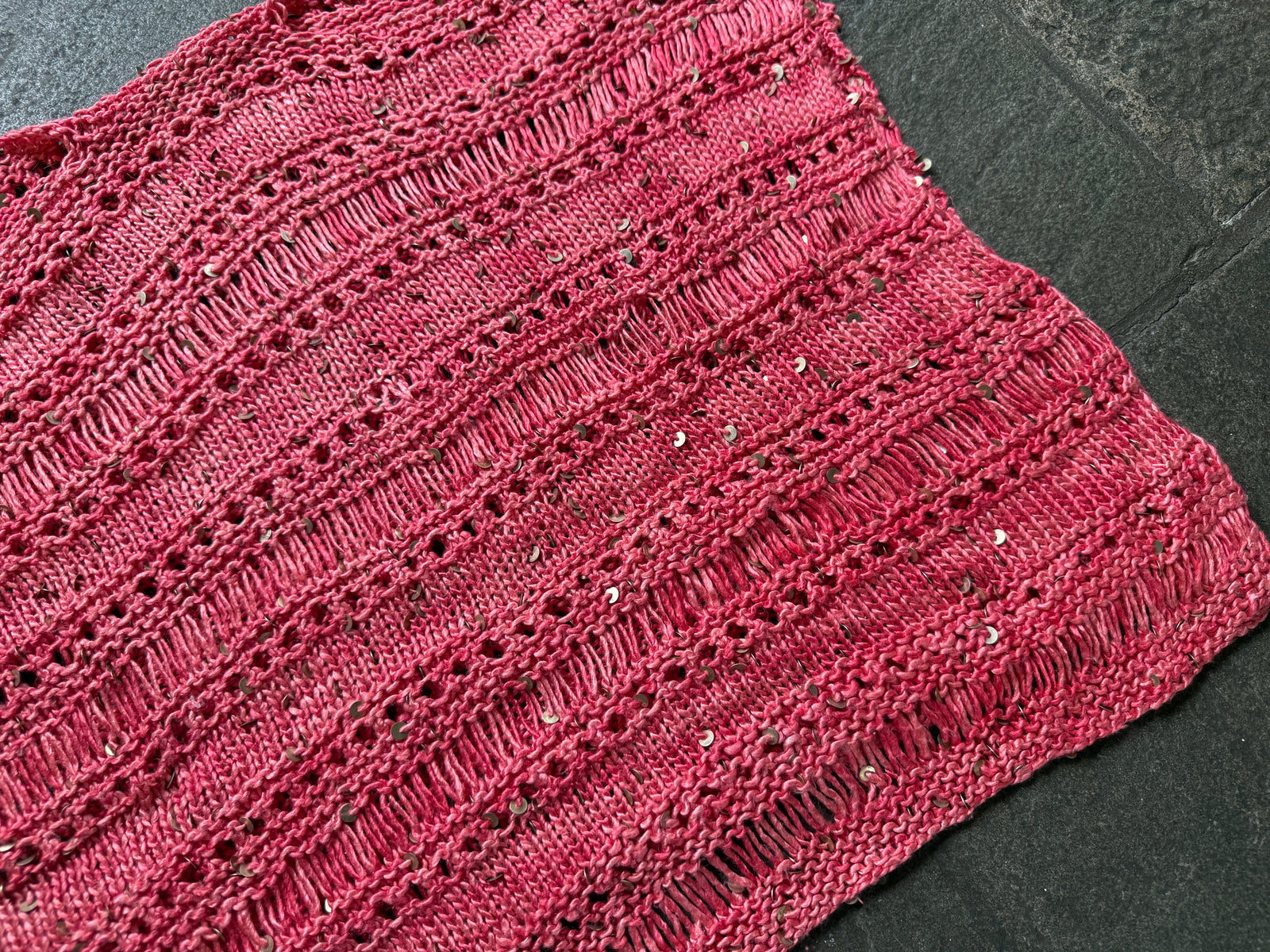 Andromeda Top ~ Antique Coral Sample 88