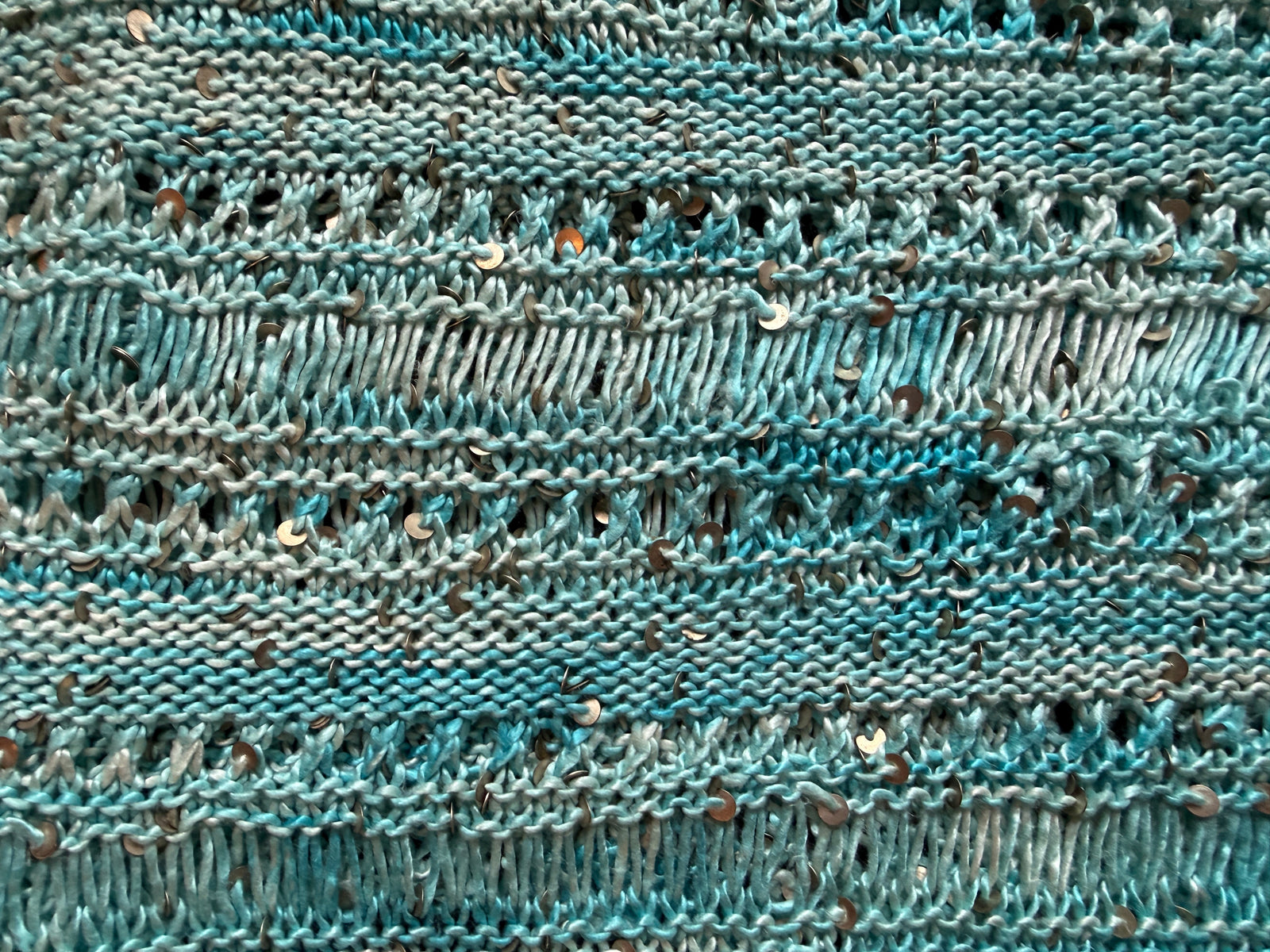 Andromeda Top ~ Blue Lagoon Sample 86