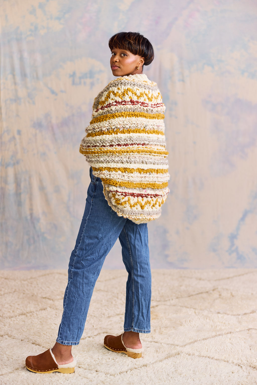 Aspenglow Cocoon Cardi Pattern – Knit Collage