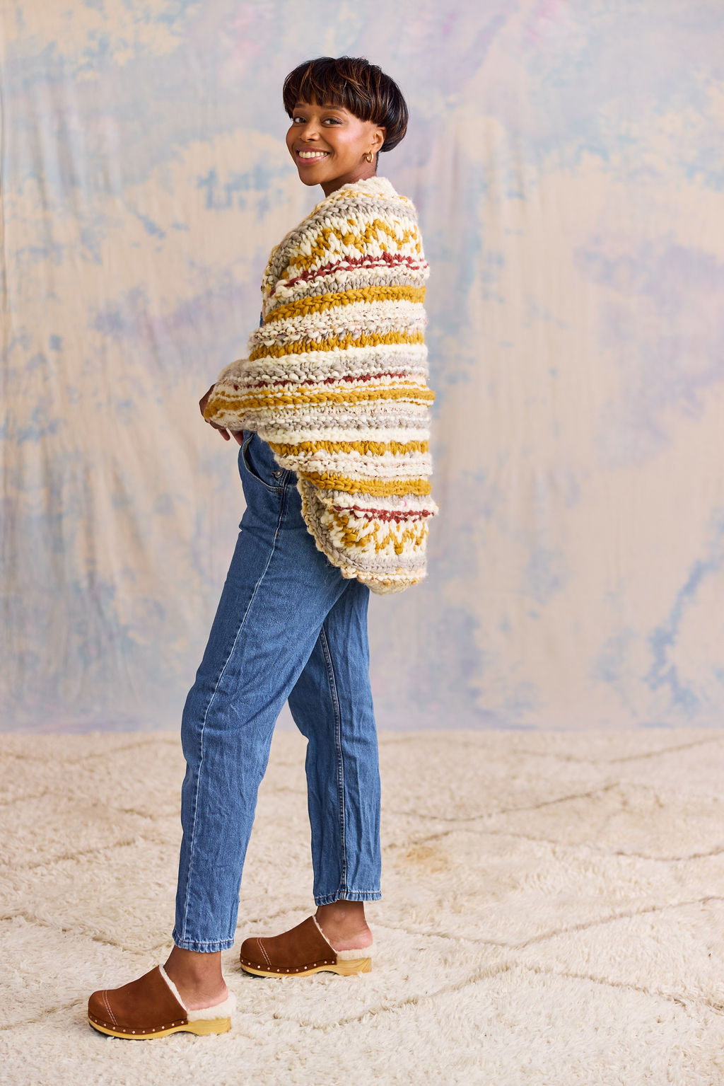 Aspenglow Cocoon Cardi Pattern – Knit Collage