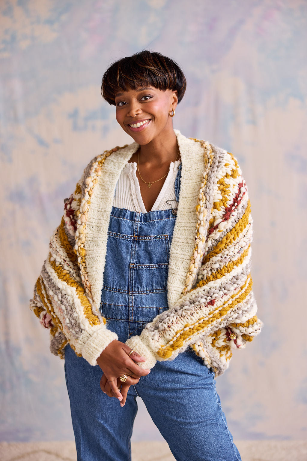 Aspenglow Cocoon Cardi Pattern – Knit Collage