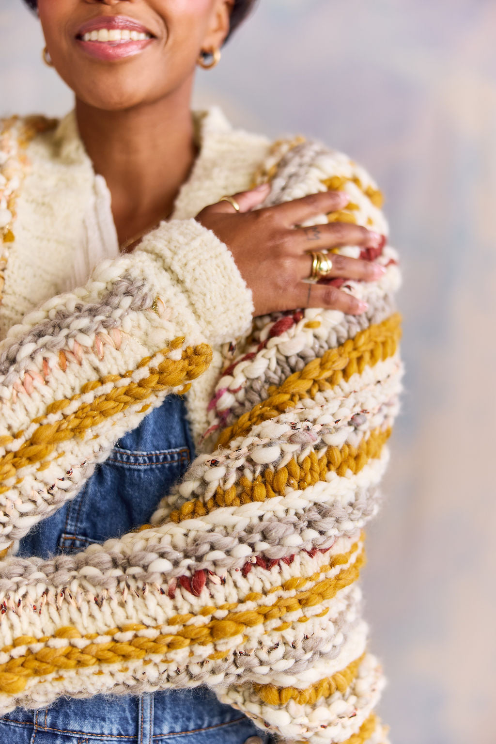 Aspenglow Cocoon Cardi Pattern – Knit Collage